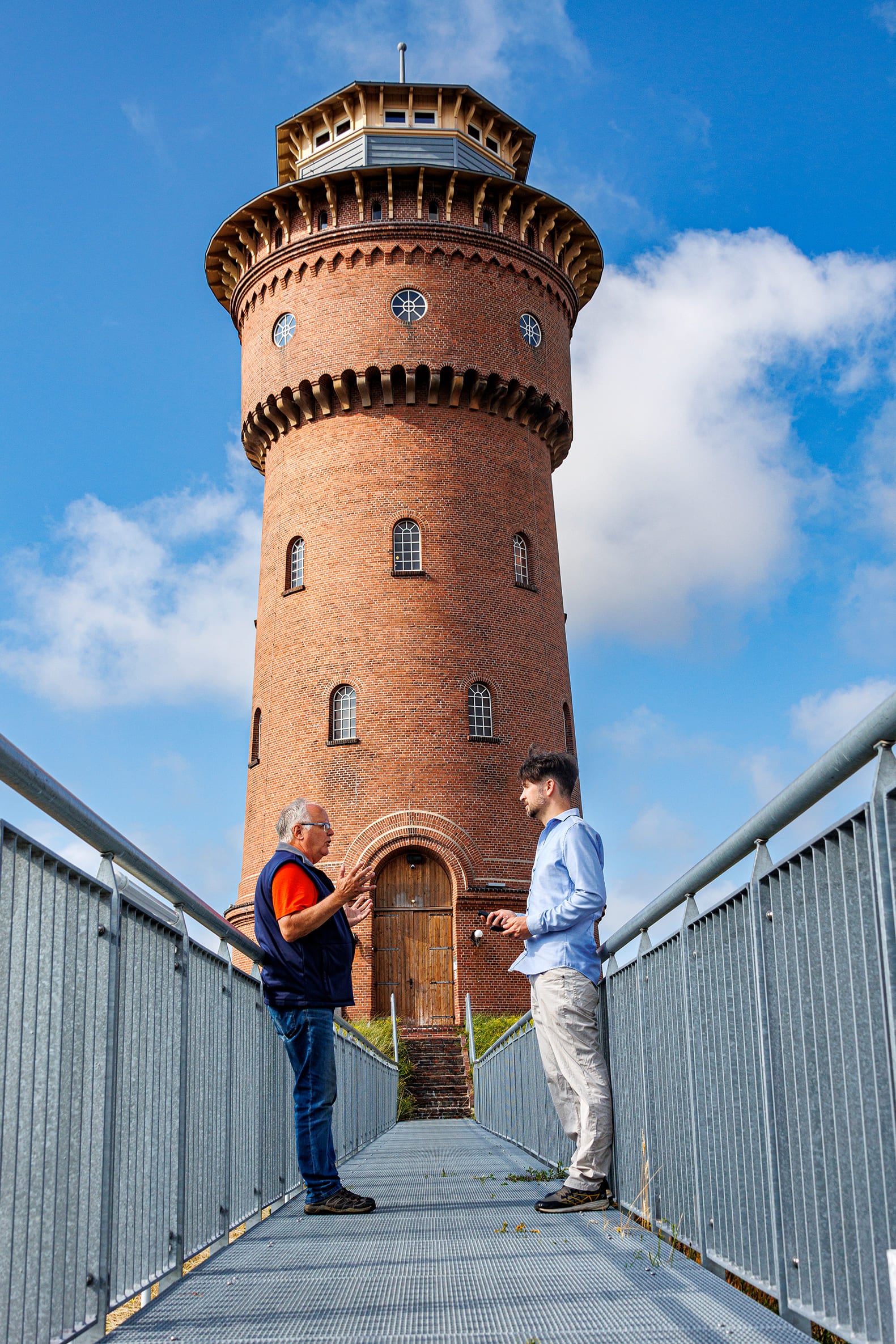Der „Watertoorn“ deckte den Wasserbedarf der Einwohner Borkums – und den der Inseltouristen Der „Watertoorn“ deckte den Wasserbedarf der Einwohner Borkums – und den der Inseltouristen
