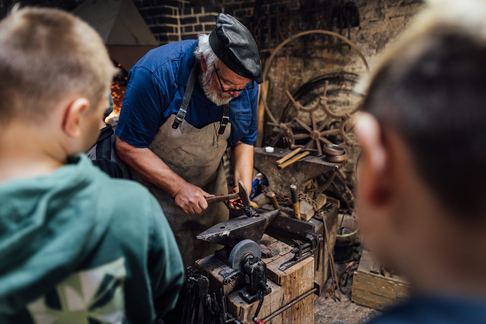 Ein wichtiger Versorger der Vergangenheit: Alte Dorfschmiede Hainrode Ein wichtiger Versorger der Vergangenheit: Alte Dorfschmiede Hainrode