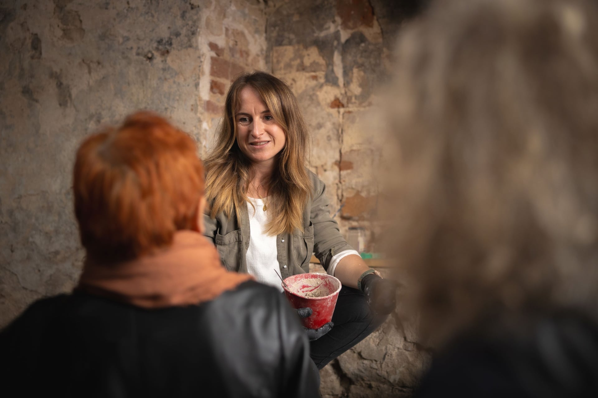 Den Restauratoren über die Schulter schauen in Gera Den Restauratoren über die Schulter schauen in Gera