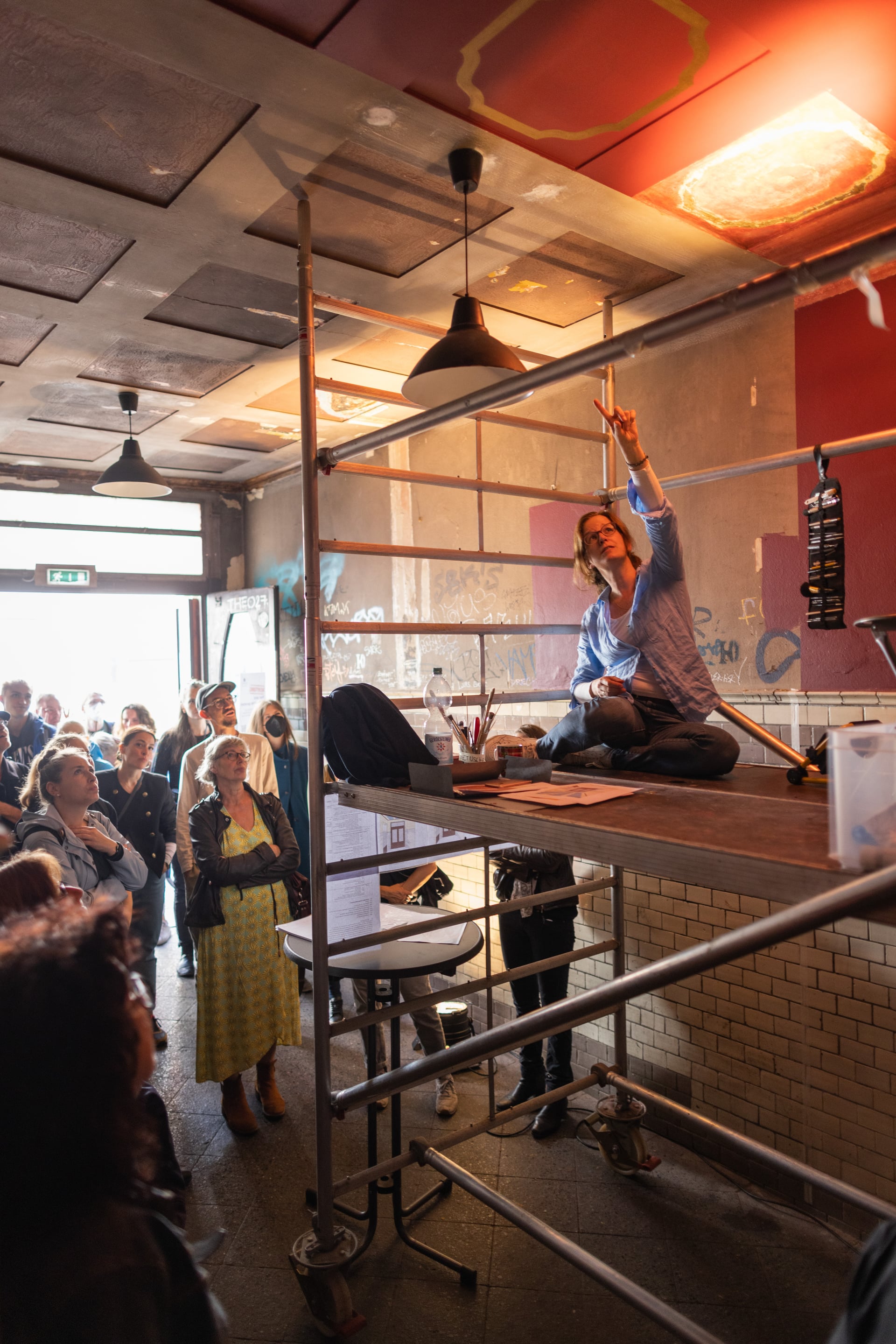 Live-Restaurierung in Leipzig Live-Restaurierung in Leipzig